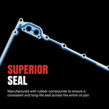 Load image into Gallery viewer, Fel-Pro Volkswagen Super Beetle Engine Oil Pan Gasket Set Blue Stripe treated paper