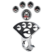 Load image into Gallery viewer, Autometer American Muscle Direct Fit Dash Kit 55-59 Chevy Truck (1 x 3-3/8in. / 4 x 2-1/16in.) 2208-01