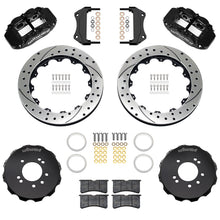 Load image into Gallery viewer, Wilwood 89-98 Nissan 240SX/89-94 Skyline/90-96 300ZX Superlite 6R Fr BBK w/ 12.88in D/S Rotors - Blk