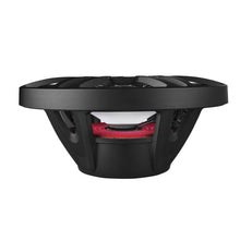 Load image into Gallery viewer, DS18 NXL Series Coaxial Marine Speaker w RGB Lights 6x9in 2-Way 125 Watts RMS 4 ohm Black w Cover