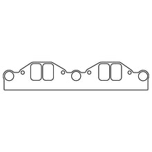 Load image into Gallery viewer, Cometic Chrysler A4 Midget/A8 Sprint Car Block .047in Fiber Intake Mani Gskt-With W9 Cyl Head-2 Pack