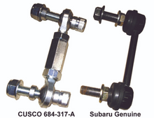 Load image into Gallery viewer, Cusco Sway Bar Link Rear Pillowball Fixed Length Non-Adjustable BP9 Legacy-GT