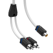 Load image into Gallery viewer, DS18 Marine Grade Tinned Copper OFC RCA Wires 1 Female to 2 Male Splitter