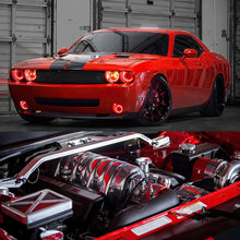 Load image into Gallery viewer, Oracle 08-14 Dodge Challenger LED Projector Headlight Halo Kit - Red