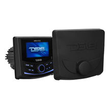 Load image into Gallery viewer, DS18 3in Color TFT Screen 2 Zones 4 volts Output BT RDS 4 x 50 Watts Silicone Cover Headunit MRX150