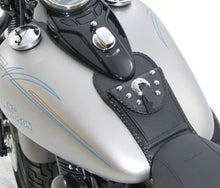 Load image into Gallery viewer, Mustang 08-13 Harley FLSTB Softail Tank Bib w/Studs - Black