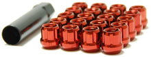 Load image into Gallery viewer, Wheel Mate Muteki Open End Lug Nuts - Red 12x1.50