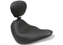 Load image into Gallery viewer, Mustang 18-21 Harley Softail Slim Wide Tripper Solo Seat w/Driver Backrest - Black