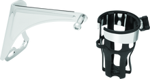 Load image into Gallery viewer, Kuryakyn Reflex Drink Holder Right Side HD Touring Passenger Mount 96-13 Chrome