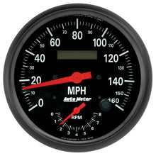 Load image into Gallery viewer, Autometer Z-Series 5in Tachometer/Speedometer Combo 8000 RPM/160 MPH 2678