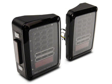 Load image into Gallery viewer, Raxiom 07-18 Jeep Wrangler JK Axial Series LED Tail Lights- Black Housing (Clear Lens)