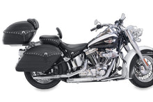 Load image into Gallery viewer, Mustang 06-17 Harley Softail Wide Tire(200mm)Wide Tour Solo Seat w/Driver Backrest Studs - Black