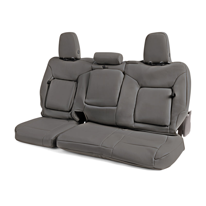Covercraft 15-22 Chevrolet Colorado/GMC Leatherette PrecisionFit Front Row Seat Covers - Stone
