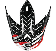 Load image into Gallery viewer, THH Helmets T710X Assault Visor Wht/Red