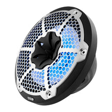 Load image into Gallery viewer, DS18 NXL-M Series Speaker w/ RGB LED Lights 10in 2-Way 200Watts RMS 4 ohm Black