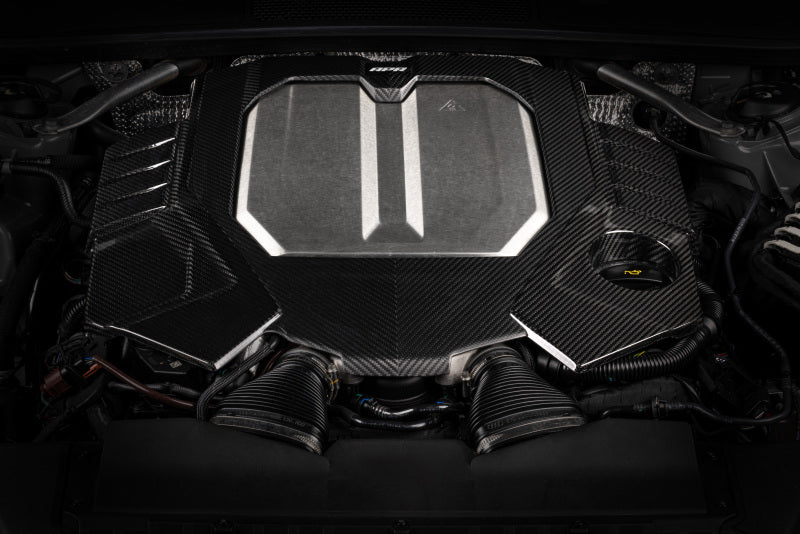 APR 21-26 Audi RS6 Avant/RS7 Sportback EA825 (C8) 4.0T Carbon Fiber Engine Cover MS100253