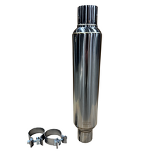 Load image into Gallery viewer, Kooks 2.5in Round Clamp In Muffler 14in Long Polished Stainless Steel