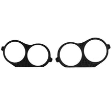 Load image into Gallery viewer, DS18 14-23 Harley-Davidson Saddle Bag Mid Bass Adapter Ring 2x 10in ABS Black