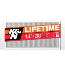 Load image into Gallery viewer, K&amp;N HVAC Filter 14 X 30 X 1 Merv 8