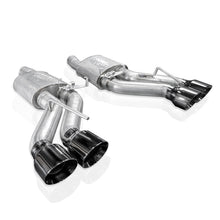 Load image into Gallery viewer, Stainless Works 22-25 Cadillac CT5-V Blackwing Axle Back Exhaust - Black Chrome Tips