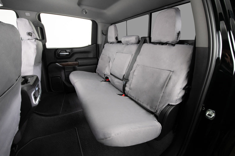 Covercraft 02 Cadillac Escalade Polycotton SeatSaver Custom Front Row Seat Covers - Grey