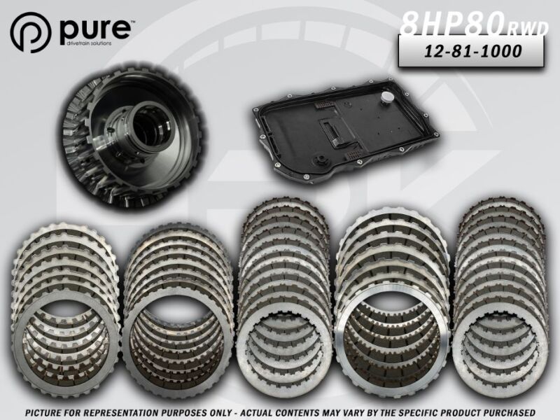 Pure Drivetrain 8HP80 High Performance Transmission Hard Parts Kit - RWD - Stage 1