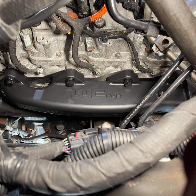 Wehrli 01-04 Duramax LB7 Billet Exhaust Manifold & SS Up Pipes w/ Gaskets and ARP Hardware