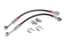 Load image into Gallery viewer, APR 17-20 Audi RS3/15-24 Volkswagen Golf R Braided Stainless Steel Brake Line Set - Rear BRK00051