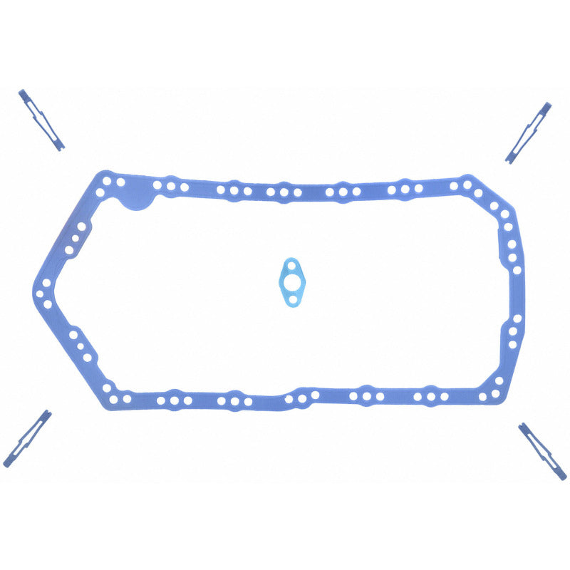 Fel-Pro Oil Pan SnapUps Included for OS 30521 R Engine Oil Pan Gasket Set PermaDry molded rubber