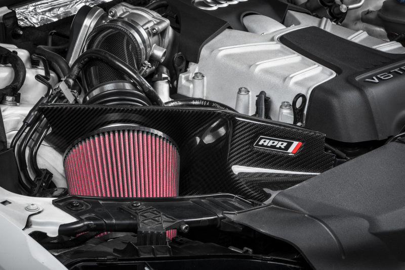 APR 10-16 Audi S4/S5/14-17 Audi Q5/SQ5 (B8) 3.0T Open Carbon Fiber Intake System CI100037