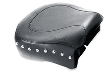 Load image into Gallery viewer, Mustang 82-03 Harley Sportster Wide Touring Passenger Seat w/Studs - Black