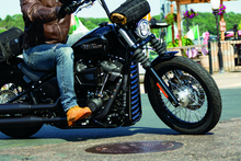 Load image into Gallery viewer, Kuryakyn Precision Chin Spoiler M8 Softail Models - Black
