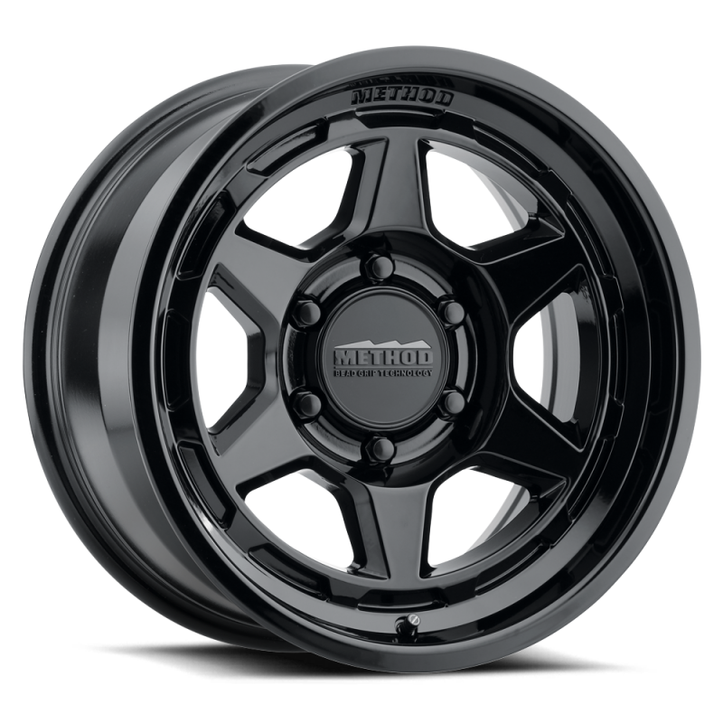 Method MR708 Bead Grip 17x8.5 / 0mm Offset / 6x135 / 4.72 in. BS / 87.00mm Bore - Gloss Black Wheel MR708785161300