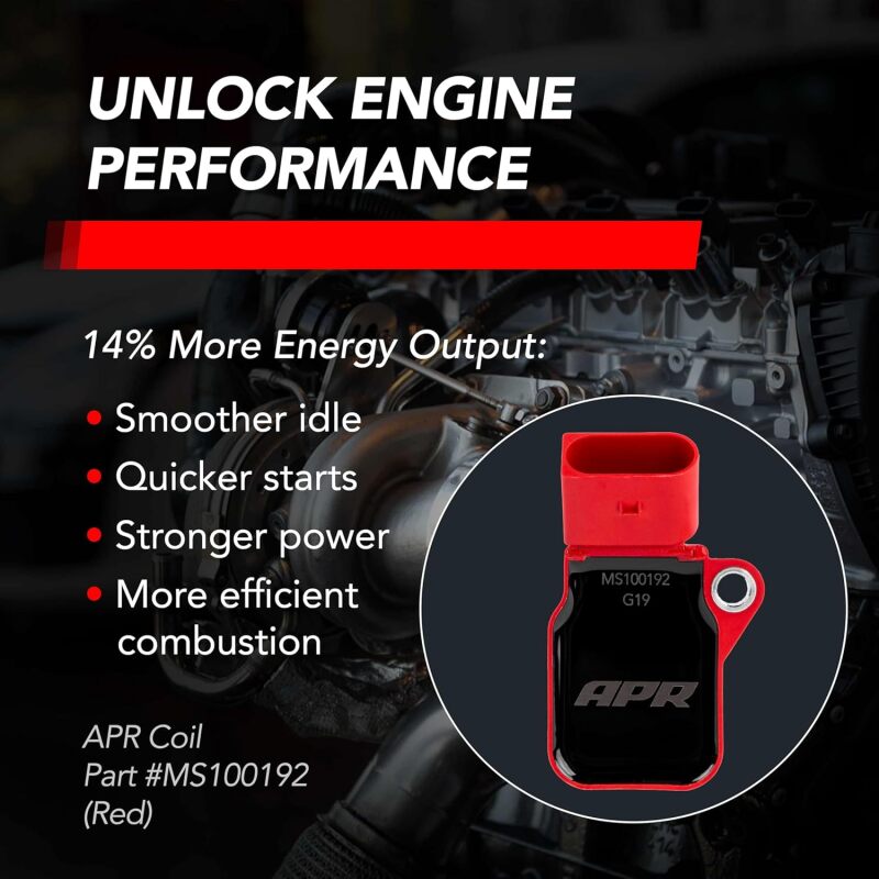 APR EA888.3/EA888.4/EA839/EA825 (MQB/MLB) 2.0T/2.9T/3.0T/4.0T Ignition Coil - Red MS100192