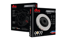 Load image into Gallery viewer, DBA 03-05 Evo 8/9 Rear Drilled &amp; Slotted 4000 Series Rotor