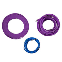 Load image into Gallery viewer, DS18 8-GA Amplifier Install Kit Advance- Purple
