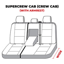Load image into Gallery viewer, Covercraft 19-21 Ford F150 Polycotton SeatSaver Custom Second Row Seat Covers - Grey