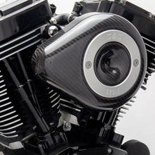 Load image into Gallery viewer, S&amp;S Cycle Air Cleaner Cover For All Stealth Applications - Carbon Fiber