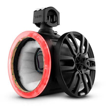 Load image into Gallery viewer, DS18 Marine And Powersports Towers Speakers Not Included 8in RGB LED Lights Black