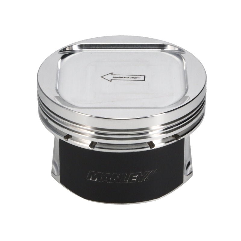 Manley 98+ Subaru WRX (EJ205) 79mm +4mm Stroker 92.5mm +0.5mm Bore 8.5:1 Dish Piston Set with Rings - GTR Auto