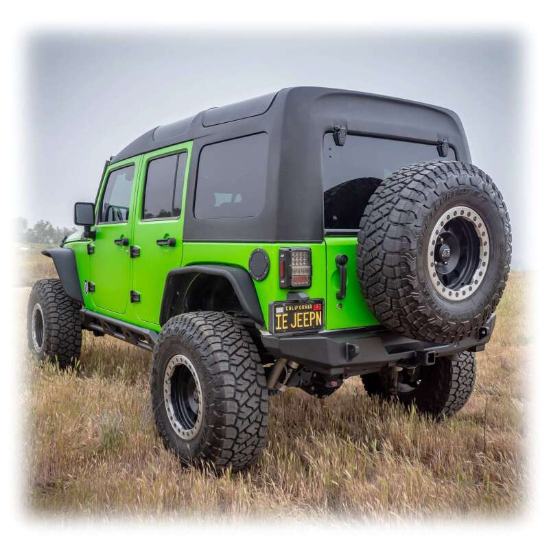 Turn Offroad 07-18 Jeep JK 4-Door Safari Style Hardtop - Primer (Paintable) HTJKSF-M4P