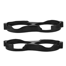 Load image into Gallery viewer, DS18 14-23 Harley-Davidson Saddle Bag Mid Bass Adapter Ring 2x 10in ABS Black