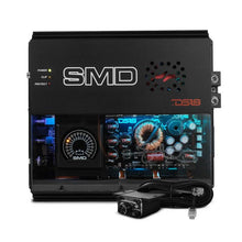 Load image into Gallery viewer, DS18 Steave Meade Colab 1-Channel Amp Class D 2000/1ohm 1400/2ohm 800/4ohm Watts LED Lights