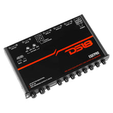 Load image into Gallery viewer, DS18 EQX High Volt 7-Band Equalizer High Lvl Input Auto Turn On And High Volt LED Clipping Indicator