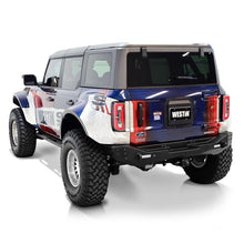 Load image into Gallery viewer, Westin 21-25 Ford Bronco (Excl. Sport) Spare Tire Delete Plate - Tex. Blk - GTR Auto
