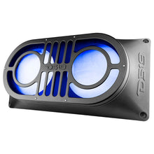 Load image into Gallery viewer, DS18 TJ/JK/JKU/JL/JLU Tailgate Enclosure Fits 2x 10in Subwoofers Grill Included