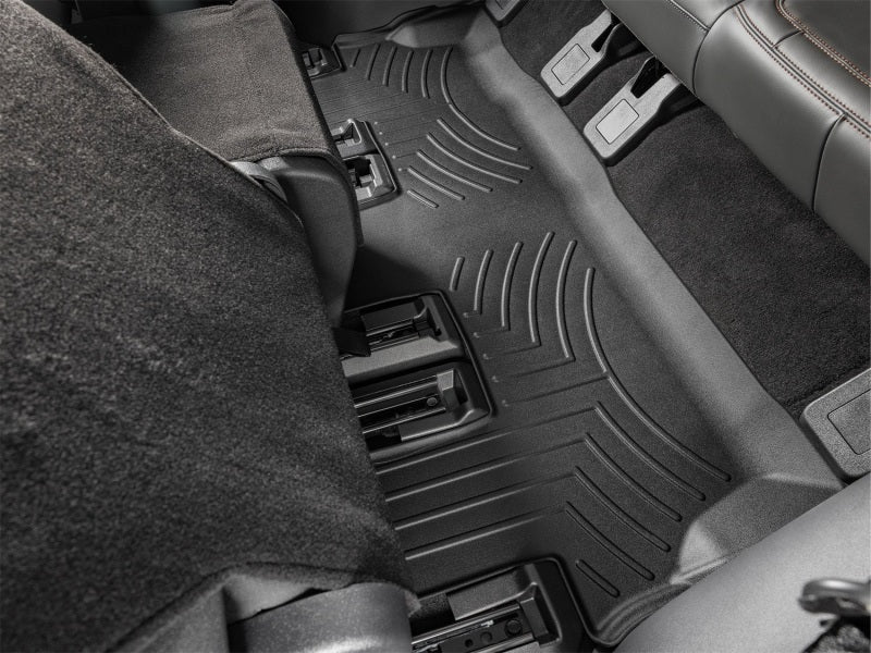 WeatherTech 25-26 Ford Expedition 2nd Row Rear FloorLiner 2pc - Black 4419483