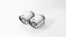 Load image into Gallery viewer, Remus Stainless Steel 102mm Short Style Straight Chrome Tail Pipe Set (Pair)