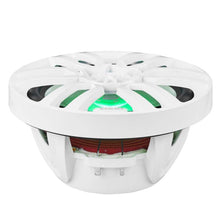 Load image into Gallery viewer, DS18 NXL Series Coaxial Marine Speaker w/ RGB Lights 8in 2-Way 125 Watts RMS 4 ohm White