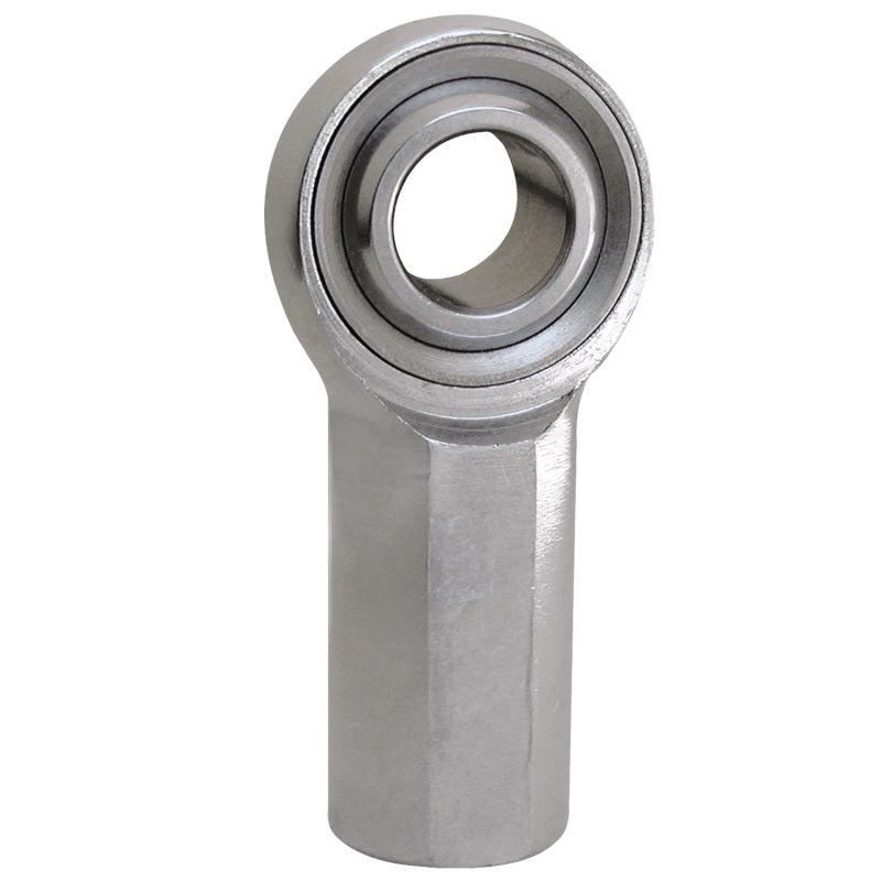 QA1 K Series 3-Pc Rod End - Female/Left Hand - .5in Bore x 1/2-20 - Carbon Steel KFL8